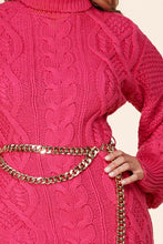 Load image into Gallery viewer, &quot;Hot Pink Number&quot; Sweater Dress
